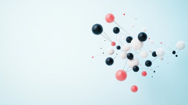 A scatter plot with distinct clusters of data points, emphasizing the power of big data to reveal underlying patterns and structures.