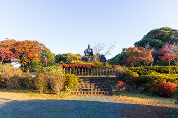 日本の風景・秋　古都鎌倉　紅葉の源氏山公園