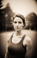 Fototapeta premium portrait of a woman