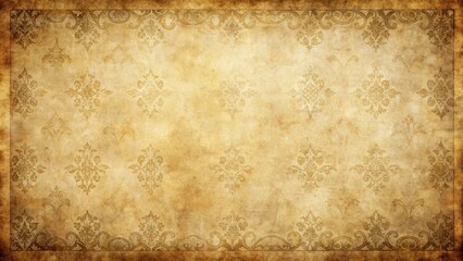Vintage background with distressed paper texture and sepia tones, retro, aged, antique, grunge, rustic, old-fashioned