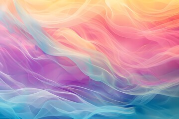 Obraz premium Abstract Colorful Swirling Lines Background