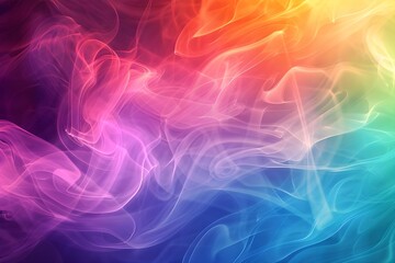 Fototapeta premium Abstract Colorful Smoke