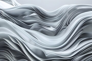 Abstract Wavy Shapes