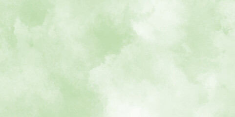 brush painted green nature watercolor on paper with smoke or clouds texture, Abstract grunge blue or mint green texture with blurry fogg or clouds, grunge bright blue abstract design paper textured.