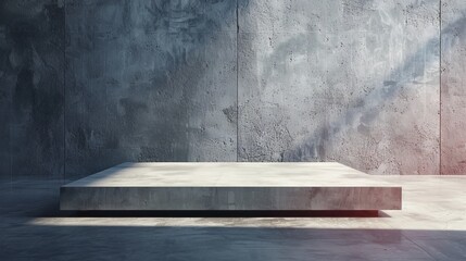 Empty platform for product 