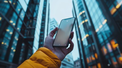 the advanced features of modern smartphones with a phone in hand.