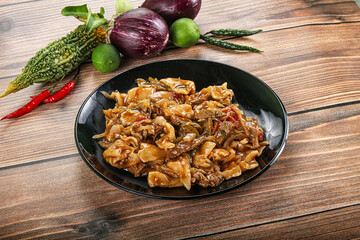 Tibetian cuisine - thenthuk with beef