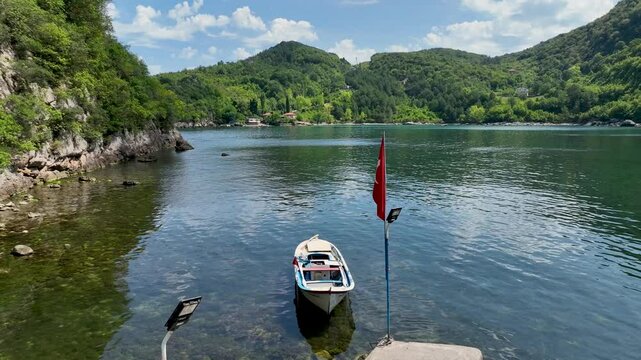 Beautiful landscape of Gideros Bay - Cide, Kastamonu, Turkey