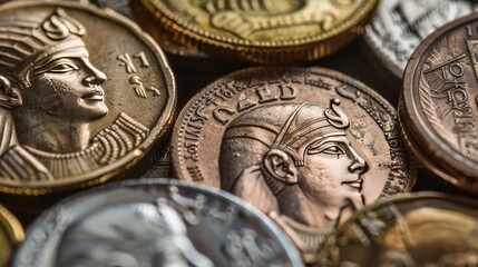 the historical significance of commemorative Egyptian coins