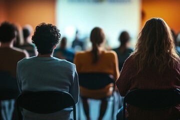 A gathering of community members to talk about local challenges and possible solutions