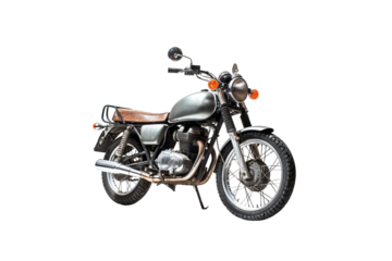 High-quality motorbike illustration PNG on transparent background for digital design projects and creative visual presentations