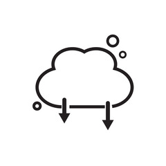 Reduce CO2 gas icon set in green and black colors. co2 gas carbon dioxide icon Outline vector