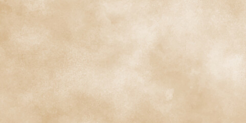 Brown Grunge texture background with grainy effect, brown watercolor background hand-drawn with cloudy strokes of brushes, brown old vintage paper texture with cloudy stains.