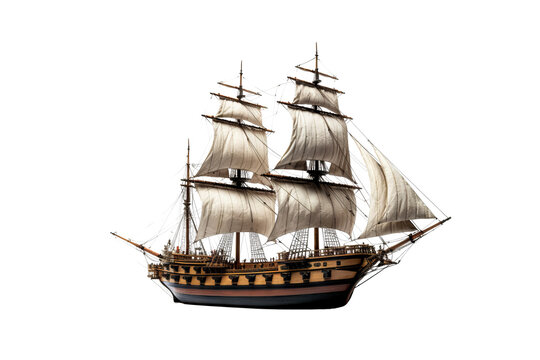recommend clip art: High-resolution PNG image of a detailed ship isolated on a crisp transparent background for nautical-themed design projects, illustrations, and digital artwork in maritime settings.