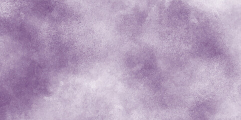 Blue or purple watercolor art background with clouds, abstract blue Soft cumulus cloudscape sky, abstract grunge background with smoke, Aquarelle painted fresh and cloudy purple paper texture.