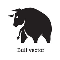 PrintBull set template vector logo