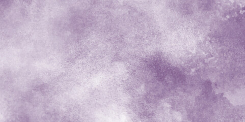 Blue or purple watercolor art background with clouds, abstract blue Soft cumulus cloudscape sky, abstract grunge background with smoke, Aquarelle painted fresh and cloudy purple paper texture.