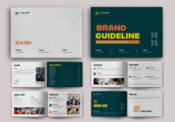 Brand Guidelines Landscape Layout