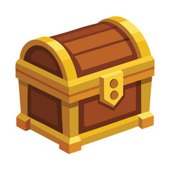 Illustration of Keepsake Wooden Box