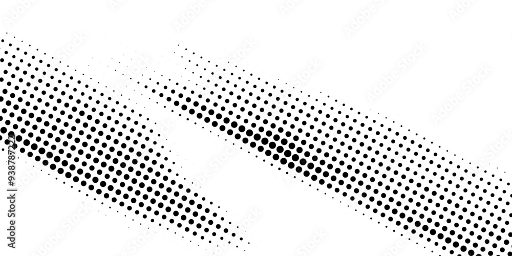 Poster halftone dotted shape. paint blob with noisy effect. abstract splatter shape