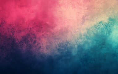Fototapeta premium Abstract night sky with galaxies, stars, close up space. Gradient blurred colorful with grain noise effect. Social media, mobile phone background, desktop wallpaper
