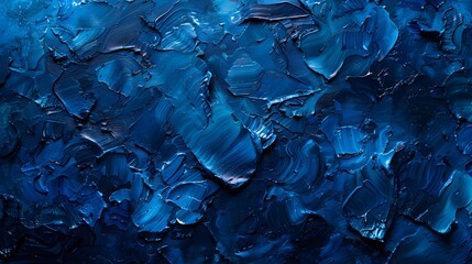 Textured deep blue abstract background with rich tones and a rough, tactile surface.