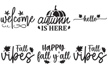 Classic Doormat Quotes, Calligraphic Lettering Pack Vector Illustration for T-Shirt Design, Motion Graphics, Packaging