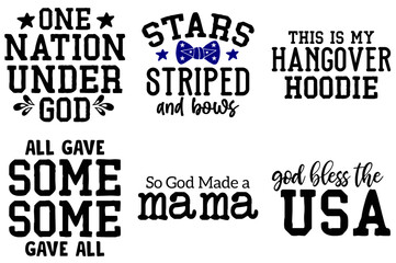 Classic Memorial Day Calligraphic Lettering, Typography Set Vector Illustration for Advertisement, Logo, Announcement