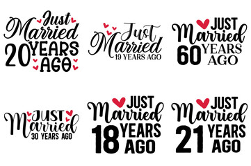 Minimalist Wedding Labels And Badges, Calligraphic Lettering Pack Vector Illustration for Poster, Newsletter, Advertisement