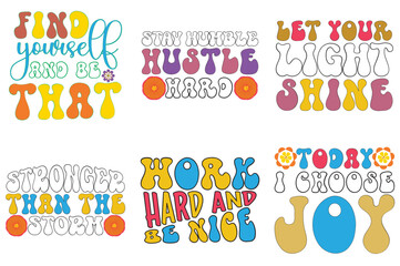 Classic Retro Labor Day Phrases, Quotes Collection Vector Illustration for Advertisement, Printable, Social Media Post