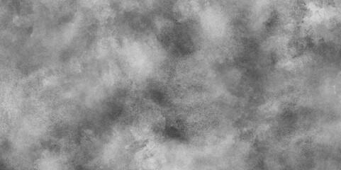 Steam Mist Fog and Dust Particles on old grunge black and white canvas, Luxurious white marble texture with clouds, Abstract monochrome background with random blurred grey grunge texture.	