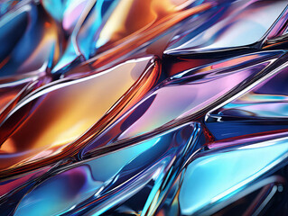 Gorgious Abstract background with glass cubes