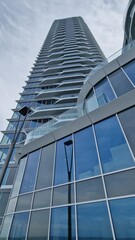 Skyscraper in Aarhus city in denmark