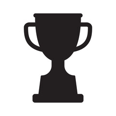 Trophy icon. Trophy cup, winner cup, victory cup icon. Reward symbol sign for web and mobile.