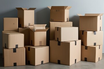 Versatile Corrugated Boxes and Parcels from Multiple Angles for Safe Delivery