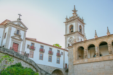 Fototapeta premium Church at Amarante, Northern Portugal, Porto district