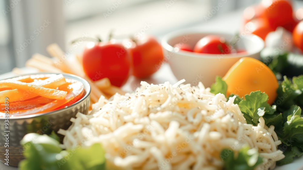 Canvas Prints Close-up of a Delicious and Healthy Meal