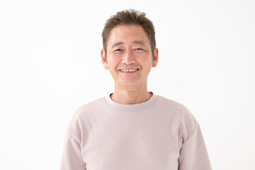 Fototapeta premium 笑顔のシニア男性
