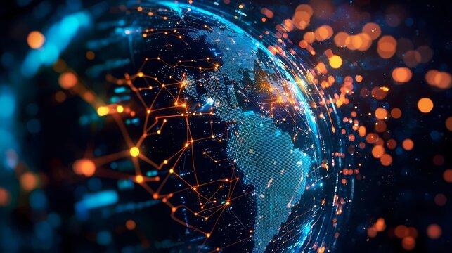 Global Network Connection.