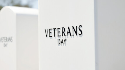 Veterans Day Sign