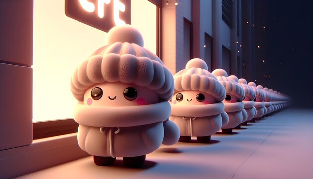 Cute and Cozy: Black Friday Night Wait