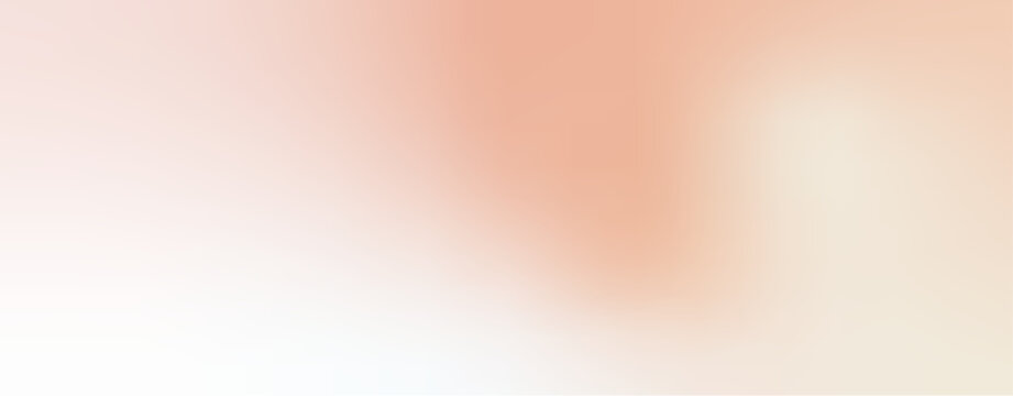 Abstract pearl gradient background with delicate gradation of rose pink and nude beige colors. Smooth fluid wallpaper in pastel shades. Luxury beautiful backdrop for cosmetic. Vector illustration