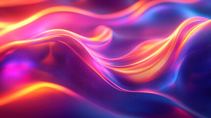 Obraz premium 3D render of an abstract background with colorful