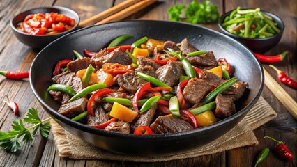 Savory Wok-Seared Beef