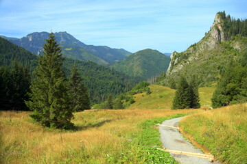Zawiesista Eljaszowa Turnia, szczyt, Miętusia Polana, Tatry Zachodnie, Tatrzański Park Narodowy, Kościelisko, Małopolska, Polska, Europa,