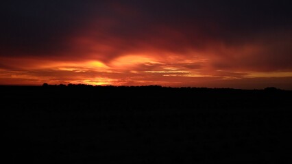 zachód słońca © Piotr