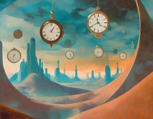 Time Flowing River of Moments