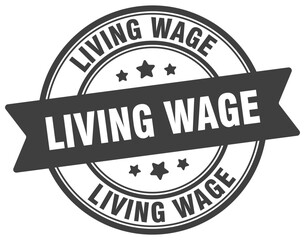 Fototapeta premium LIVING WAGE