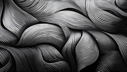 Naklejka premium black and white pattern with the illusion of movement objects