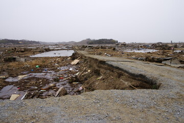 東日本大震災被災地